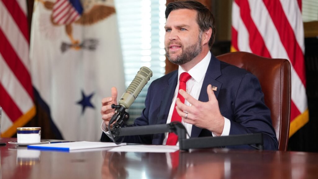 JD Vance hosts 'The Charlie Kirk Show' : NPR