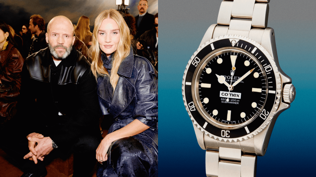 Jason Statham Wears One of the Rarest Rolex Submariners Jason Statham Wears One of the Rarest Rolex Submariners