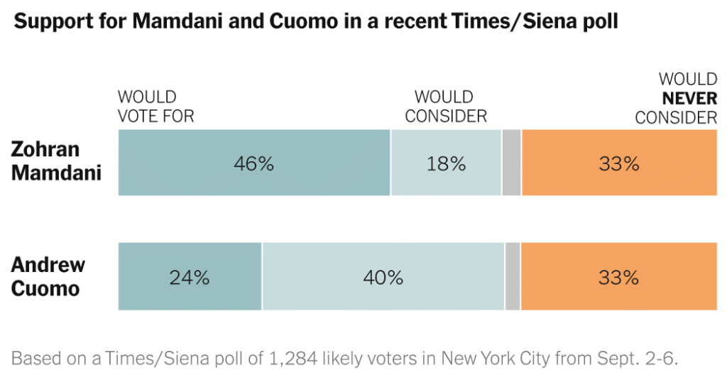 Lessons From ‘Never Mamdani’ and ‘Never Cuomo’ Voters in the New York Mayor Race