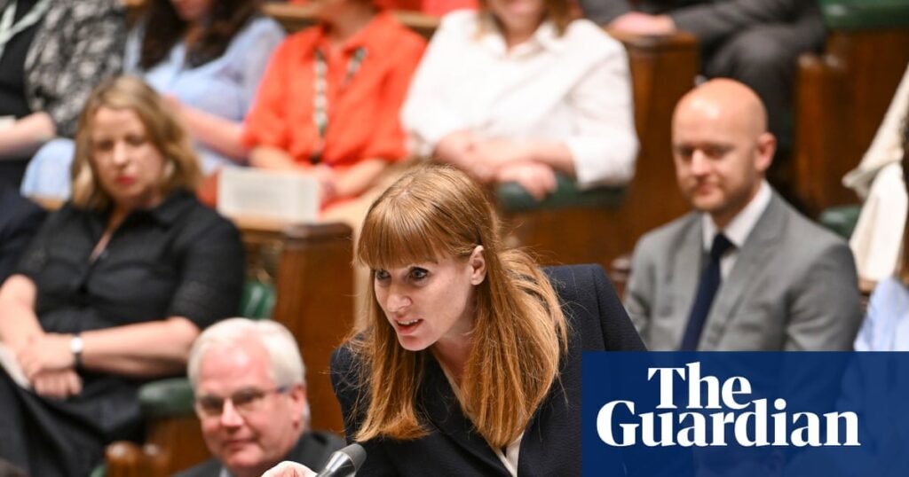 Rayner battling for political survival after referring herself to ethics adviser | Angela Rayner