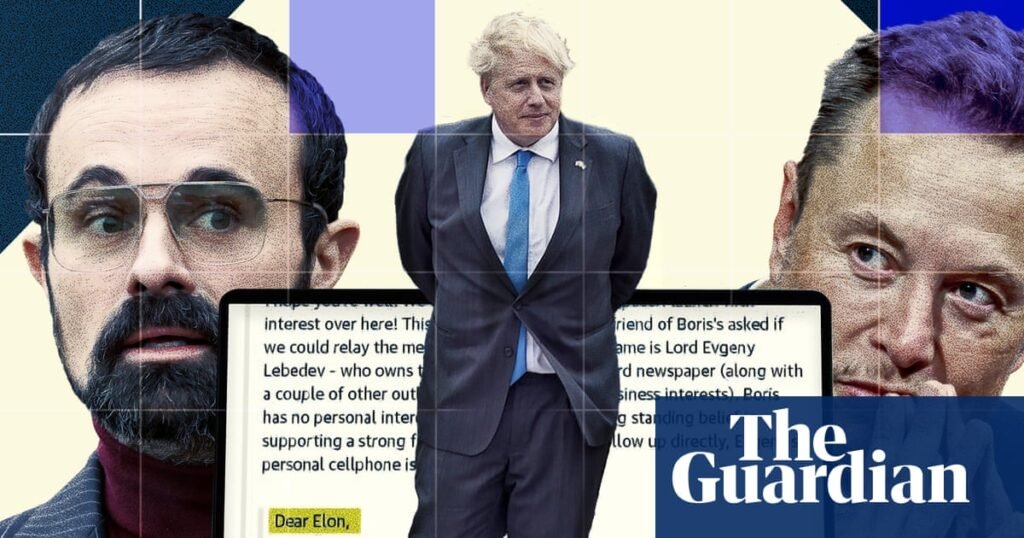 Revealed: Boris Johnson approached Elon Musk on behalf of London Evening Standard owner Lebedev | Boris Johnson