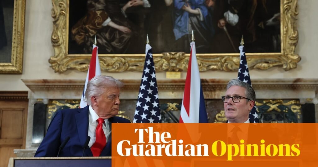 The Guardian view on Trump’s state visit to Britain: plenty of glitter, but this was gilt, not gold | Editorial