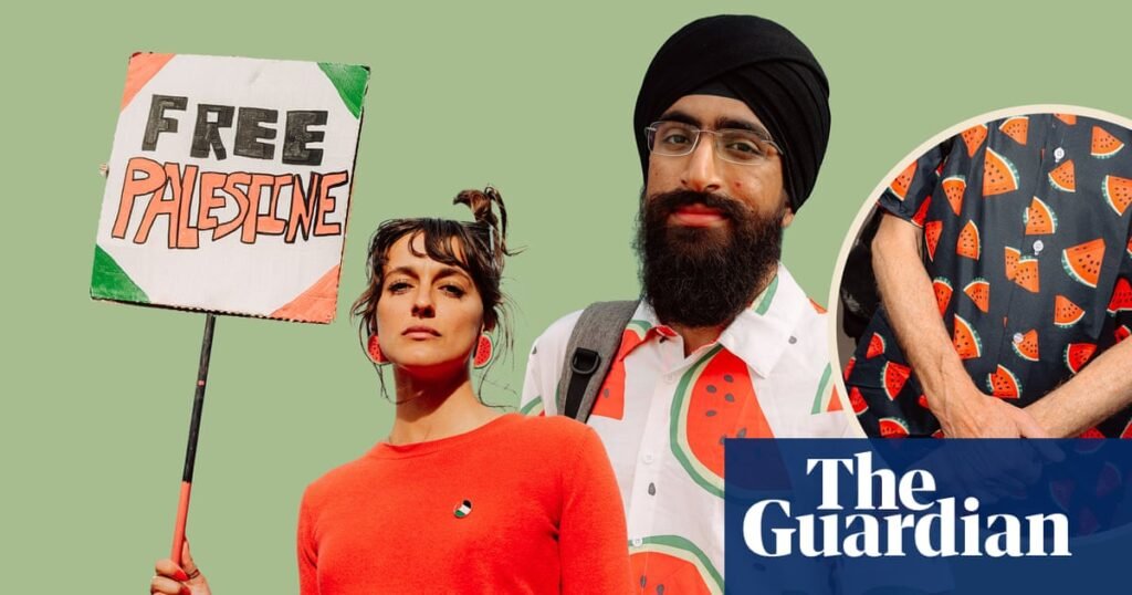 Wear it loud, wear it proud: how marchers for Gaza are bringing ‘protest dressing’ up to date | Fashion