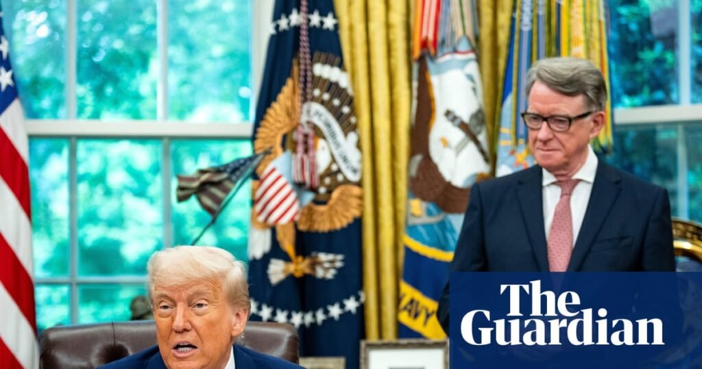 When Mandelson met Maga: how Labour lord charmed Trump’s inner circle | Peter Mandelson