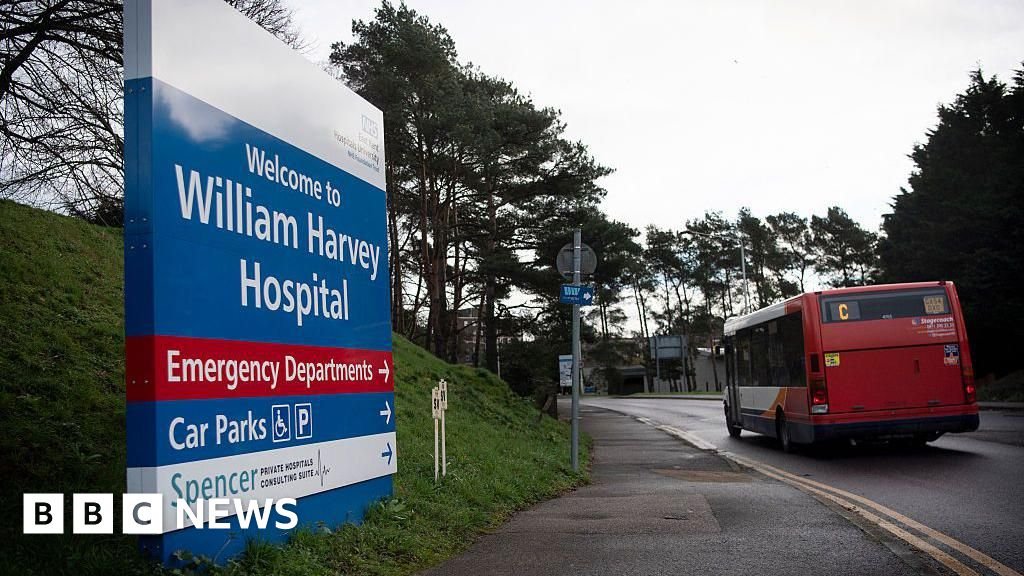 William Harvey Hospital in Kent sorry for using cafe as A&E ward William Harvey Hospital in Kent sorry for using cafe as A&E ward