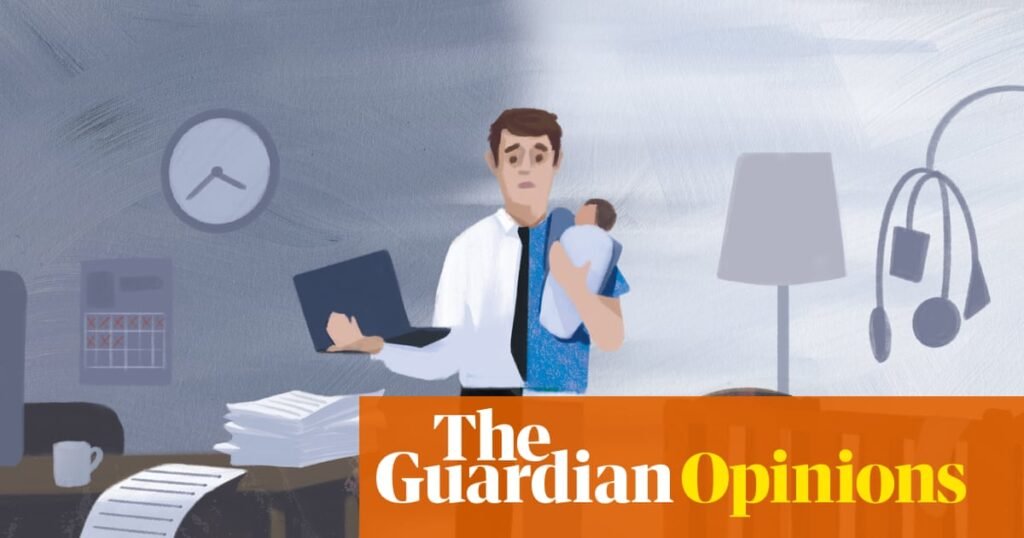 Millennial dads are experiencing something mums have known for a long time | Gaby Hinsliff