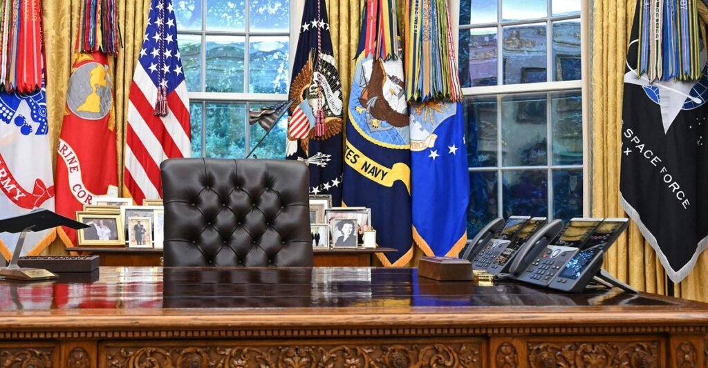 Trump’s Absence in Shutdown Fight Is Glaring